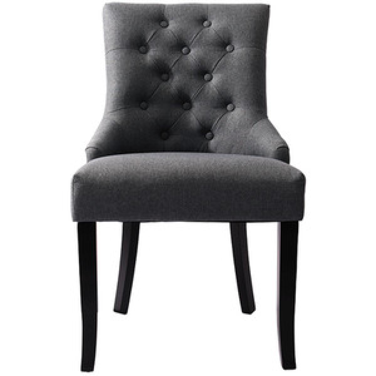 Upholstered Dining Chair - Drak Grey – image 15