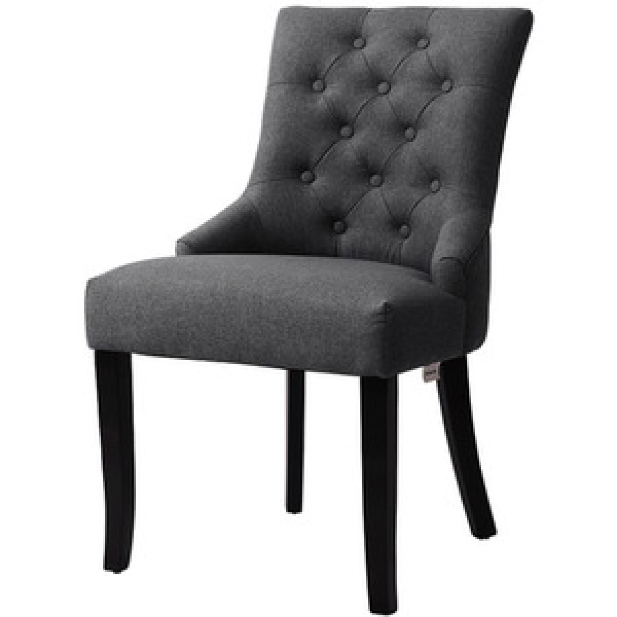 Upholstered Dining Chair - Drak Grey – image 18