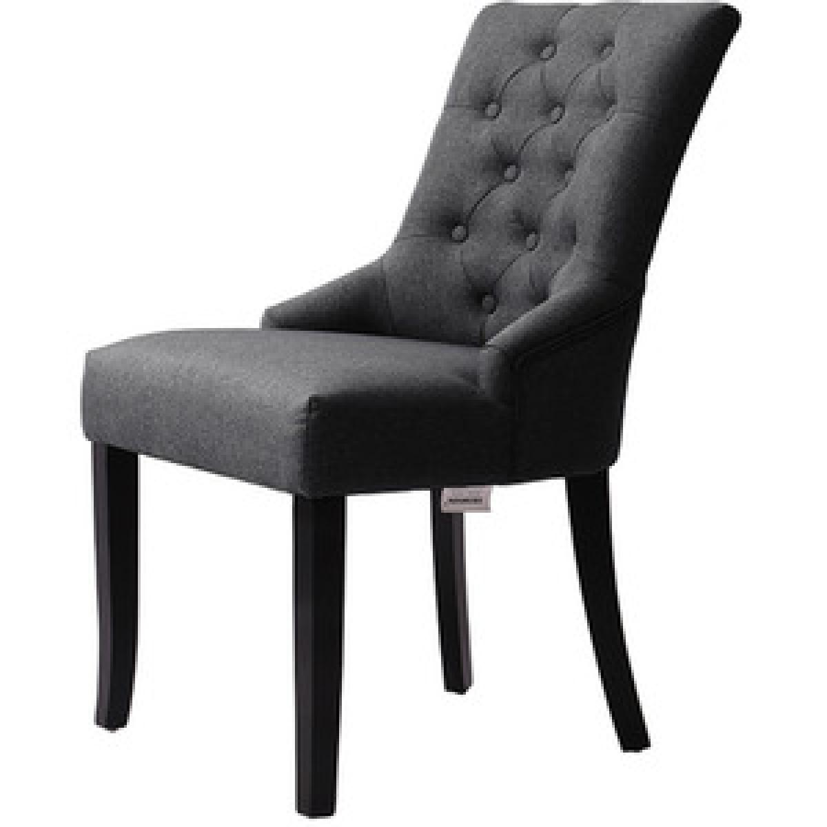 Upholstered Dining Chair - Drak Grey – image 19
