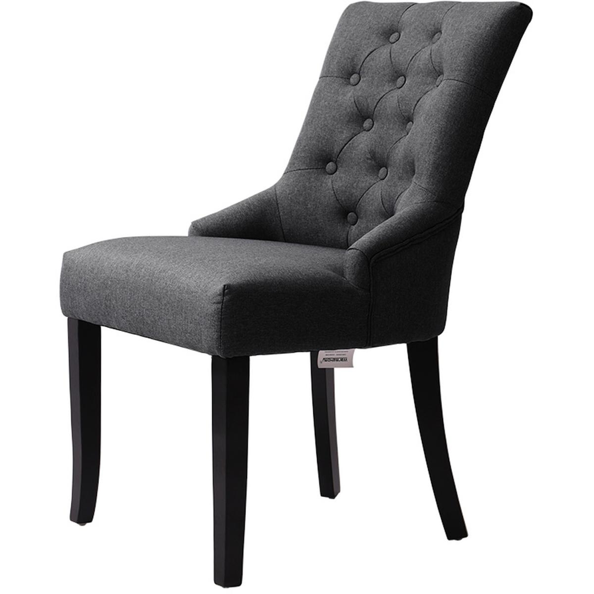 Upholstered Dining Chair - Drak Grey – image 8