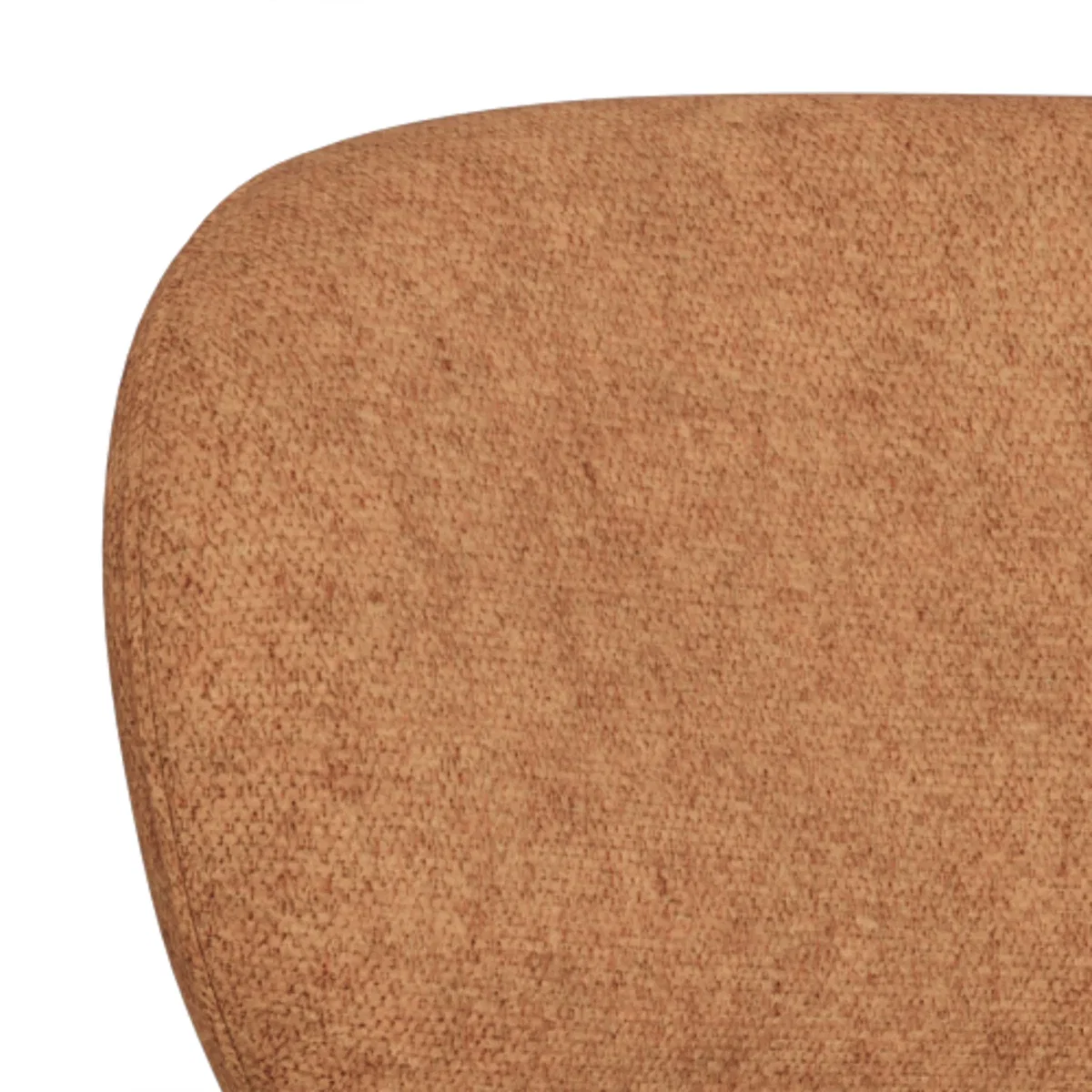 Lyric Dining Chair in Terracotta Fabric & Chrome Base (Set of 2) - Terracotta & Chrome – image 10