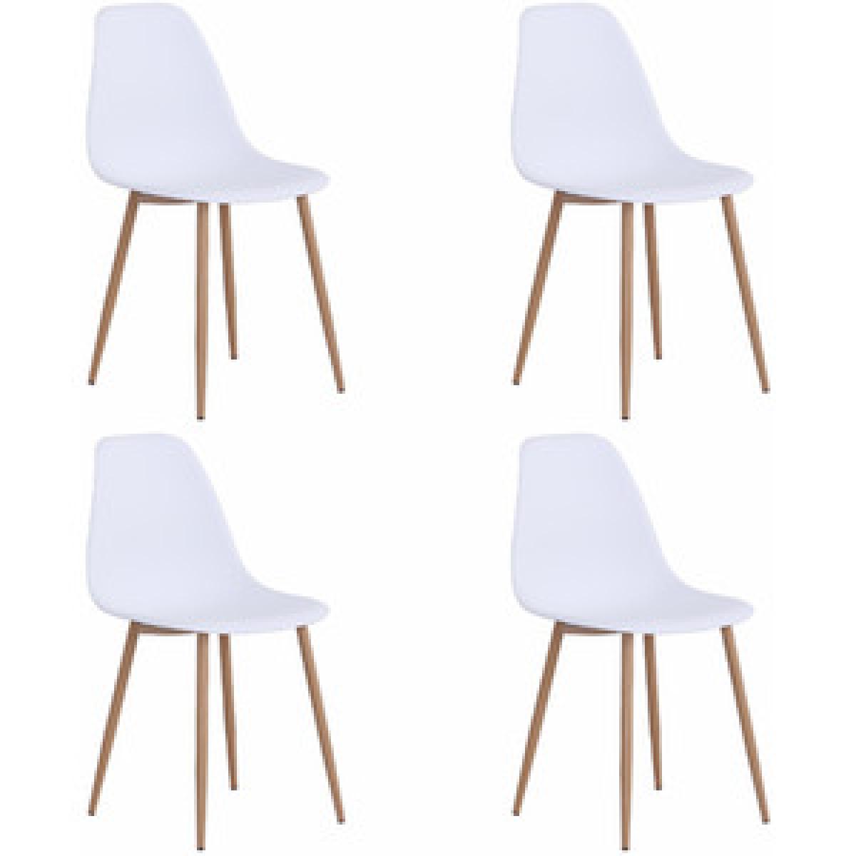 PP Dining Bar Chairs Set Of 4 - White – image 9