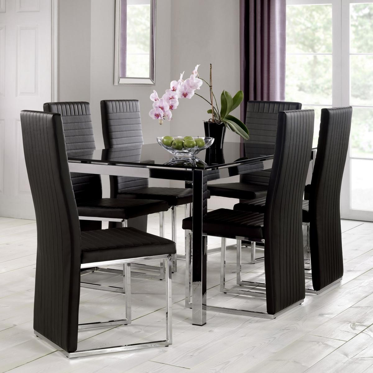 Set Of 4 Tempo Chairs - Black – image 3