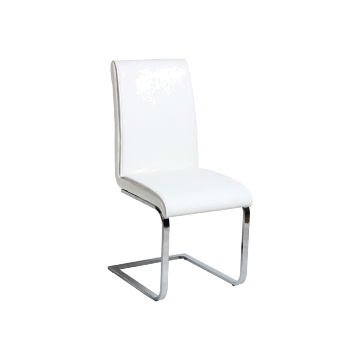 Single Roma Dining Chair - White – image 1
