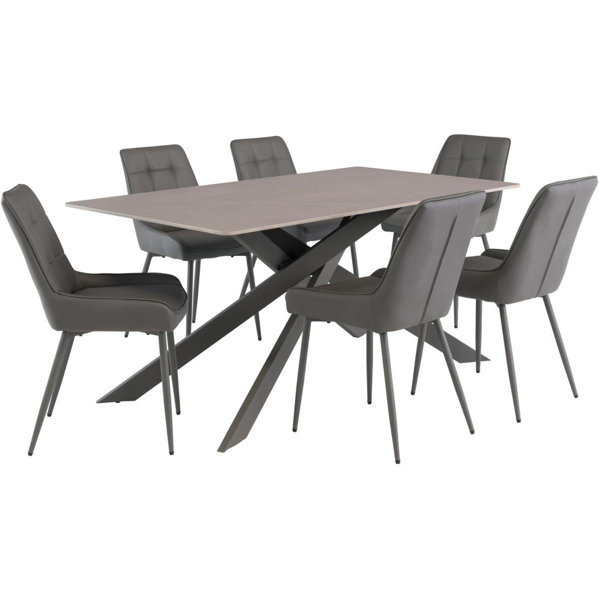 Grey Serena Dining Chair - Grey – image 2