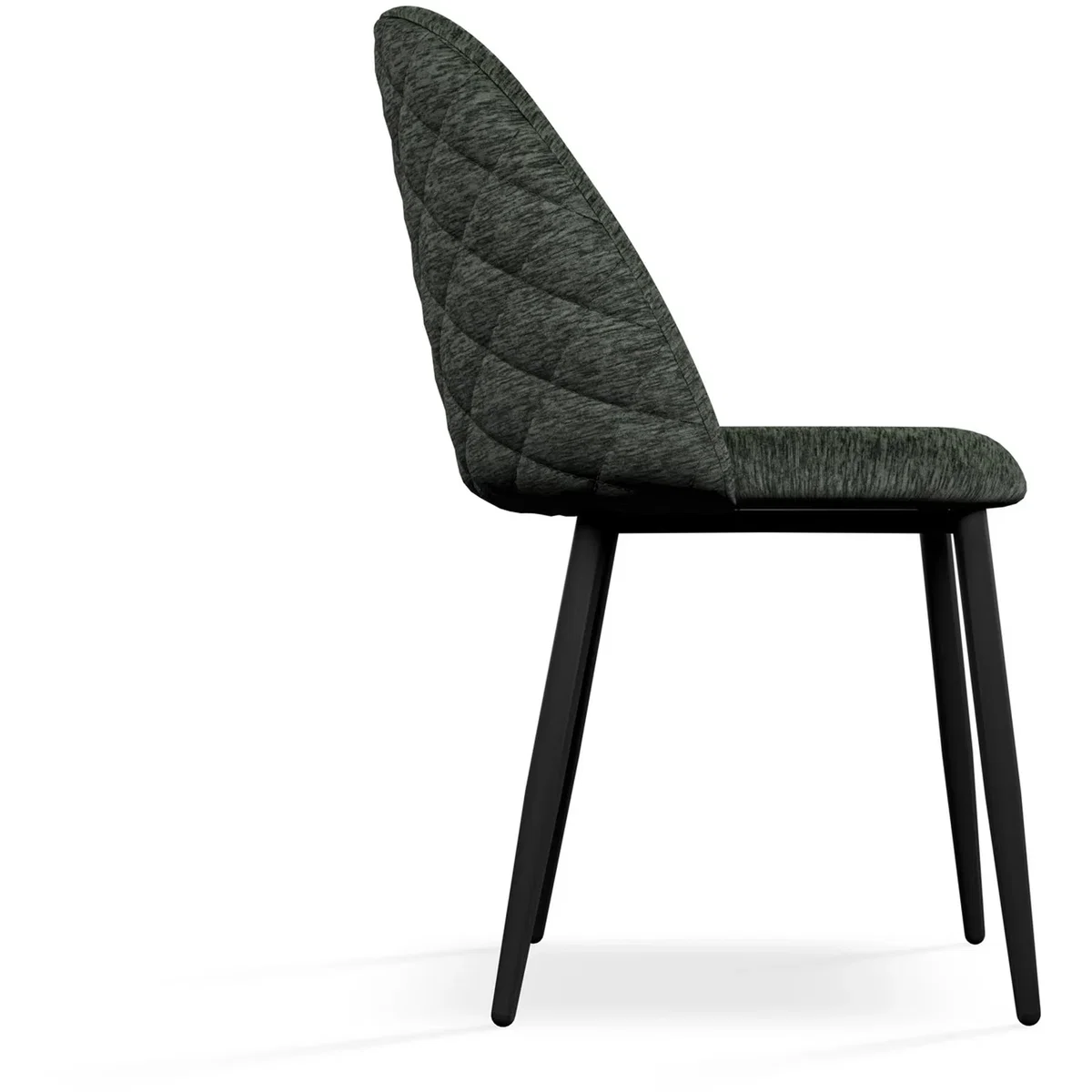Raye Velvet Upholstered Dining Chairs Set of 2 - Green – image 5