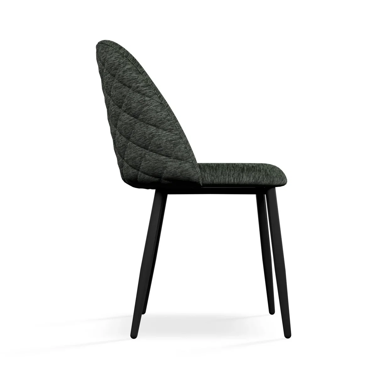 Raye Velvet Upholstered Dining Chairs Set of 2 - Green – image 10