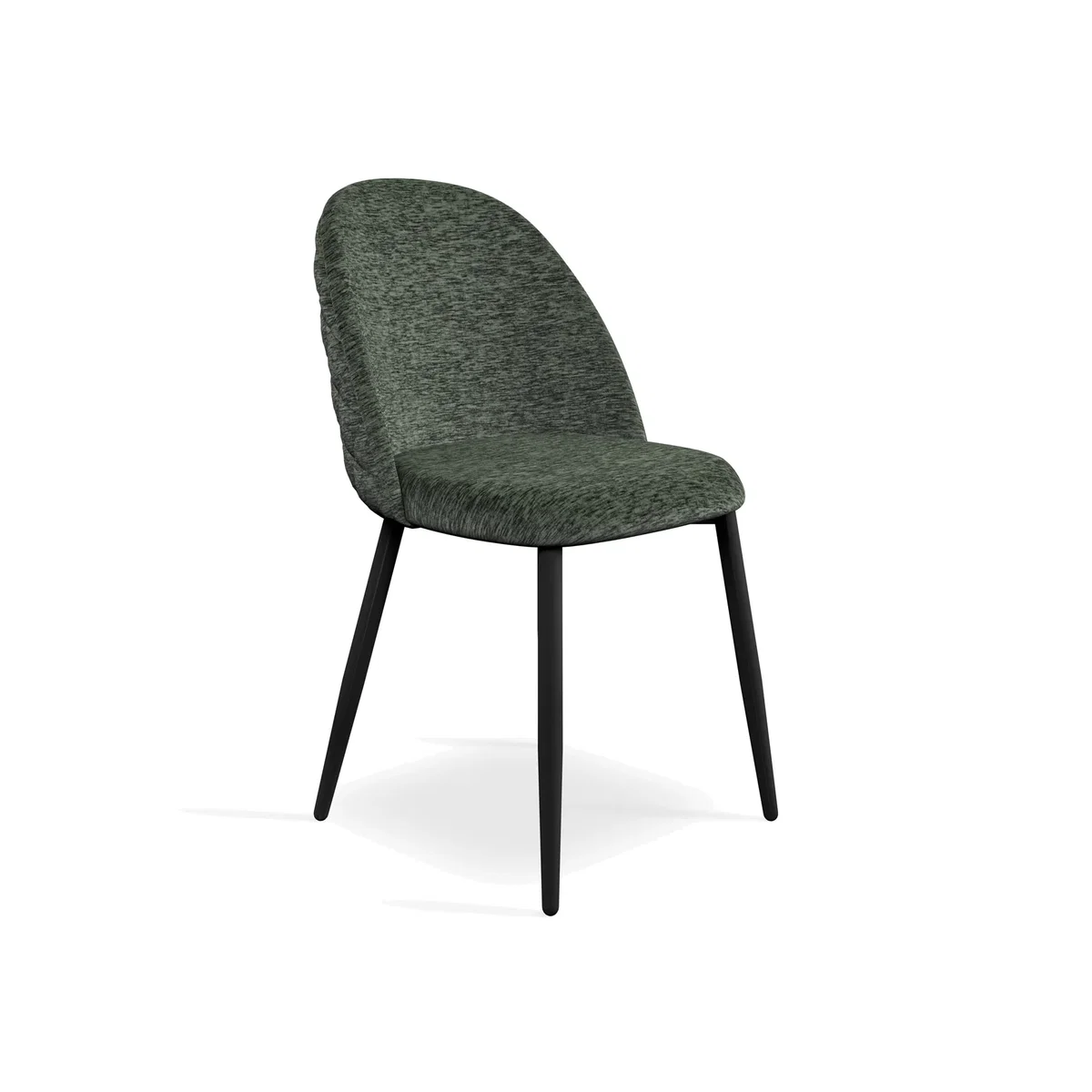 Raye Velvet Upholstered Dining Chairs Set of 2 - Green – image 1