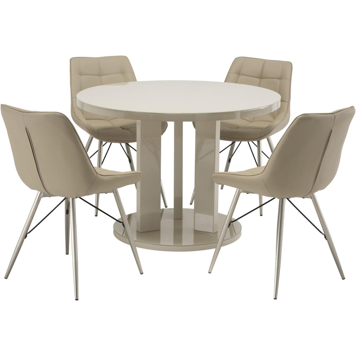 Stone Nova Dining Chair - Neutral – image 4