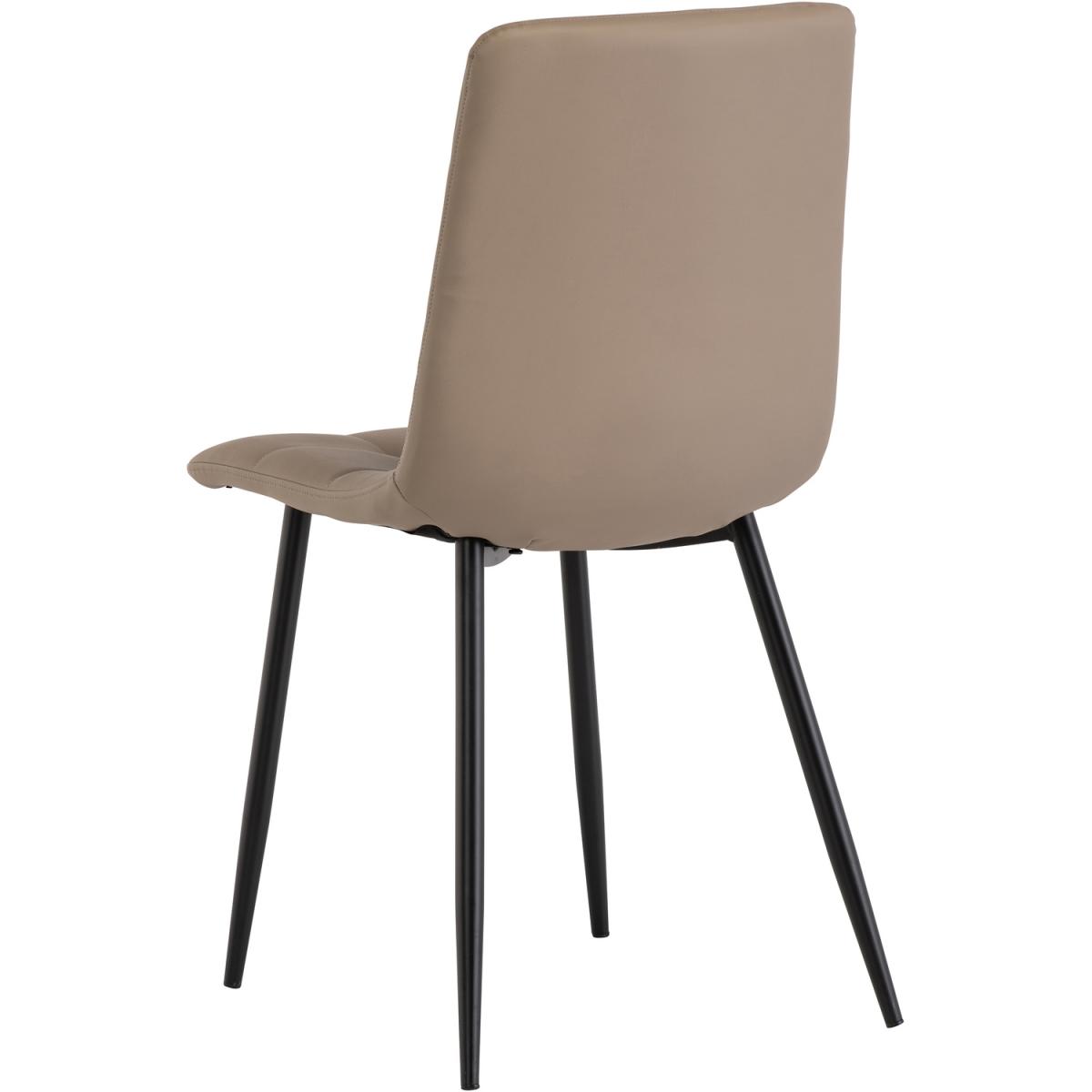 Light Taupe Virgo Dining Chair - Neutral – image 2