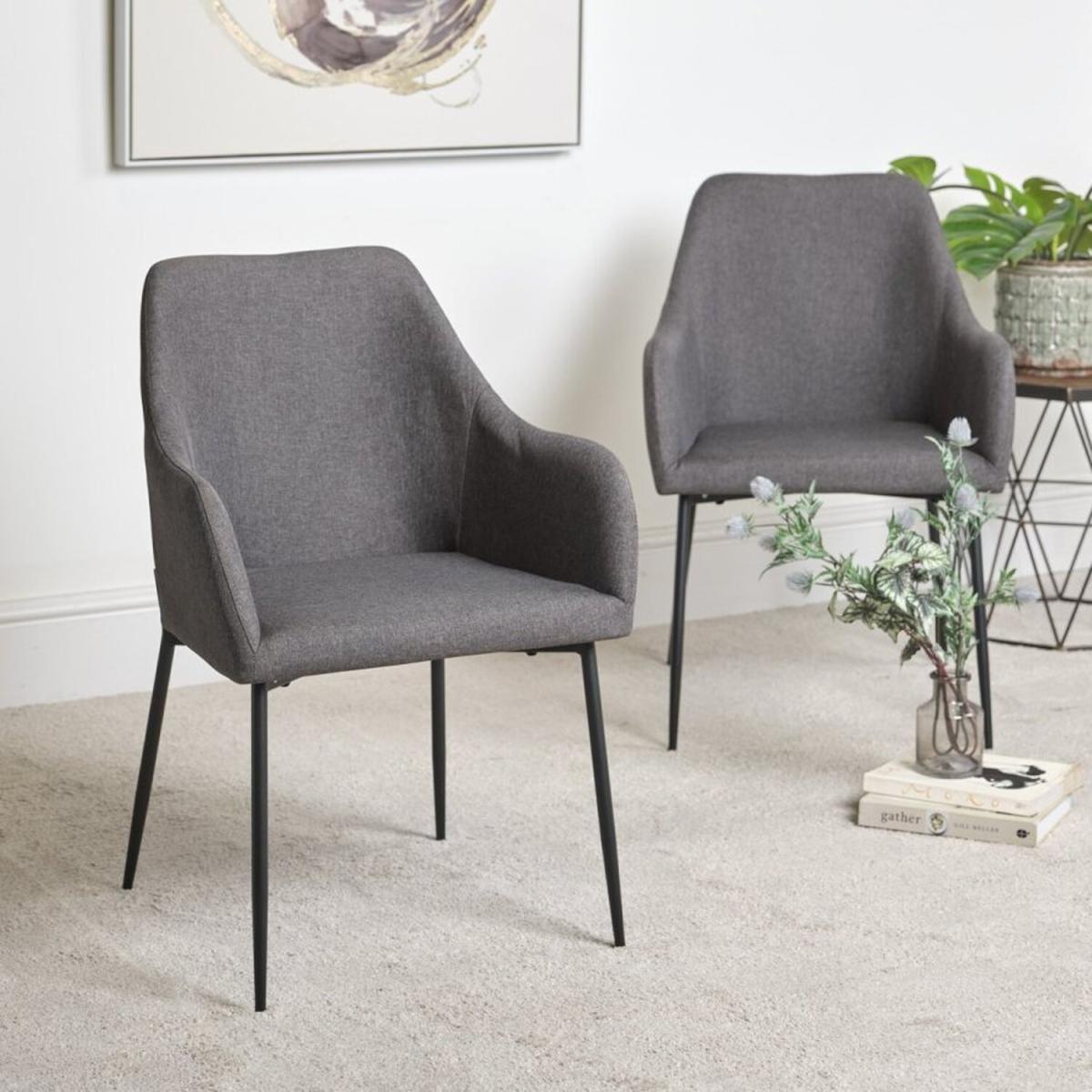 June Dining Chairs - Grey – image 1