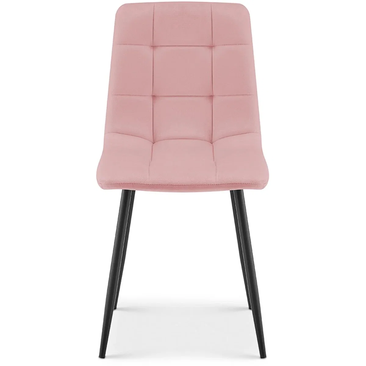 Zurich Embossed Velvet Dining Chair - Pink / 2 – image 9