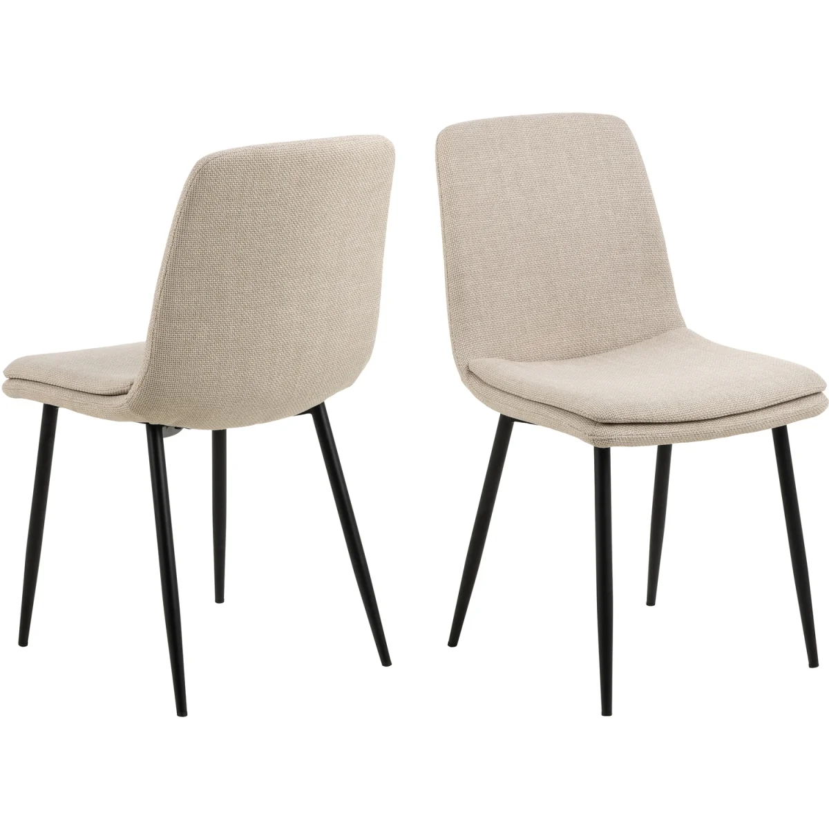 Becca Dining Chair Set of 4 - Brown – image 3
