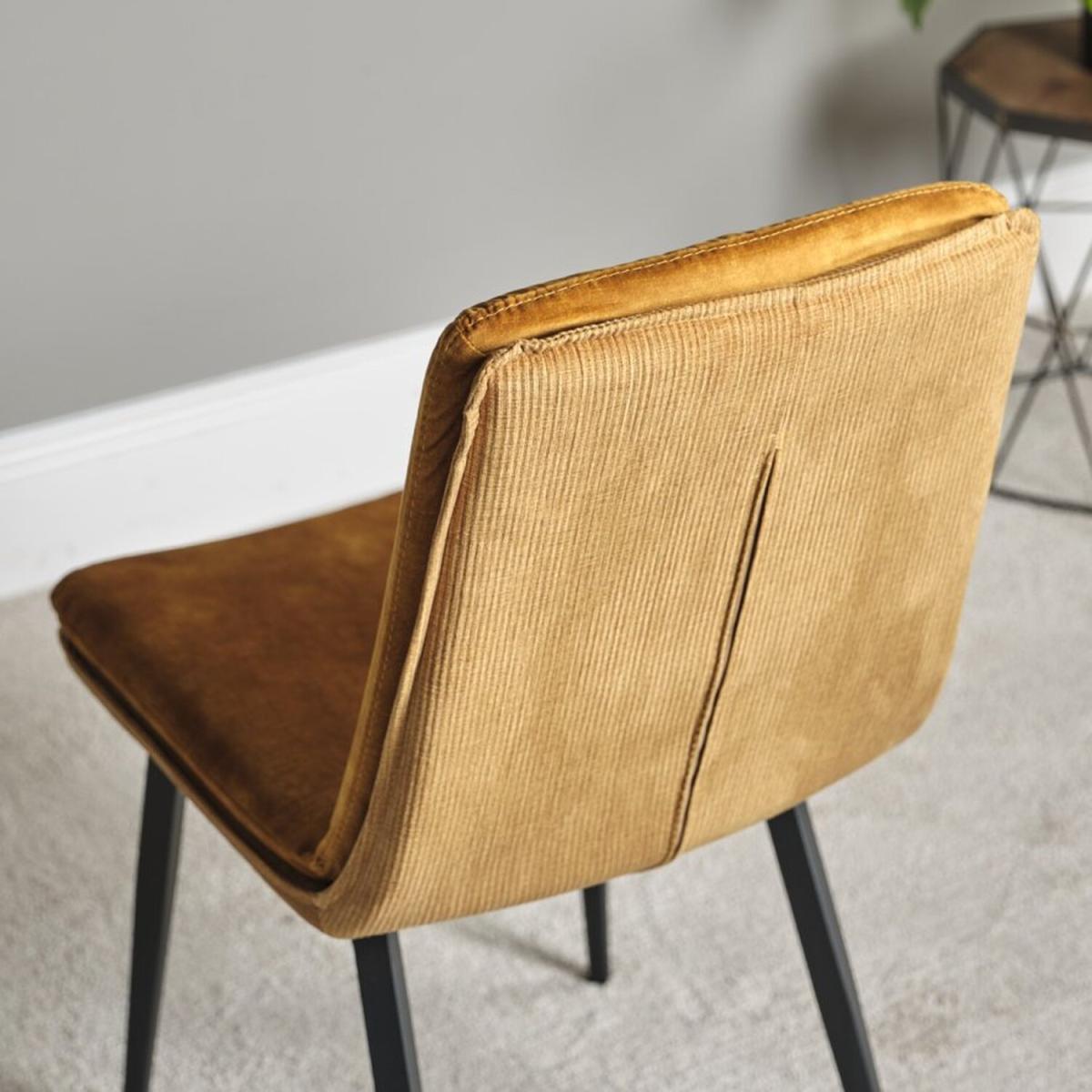 Jacob Dining Chair - Gold – image 3
