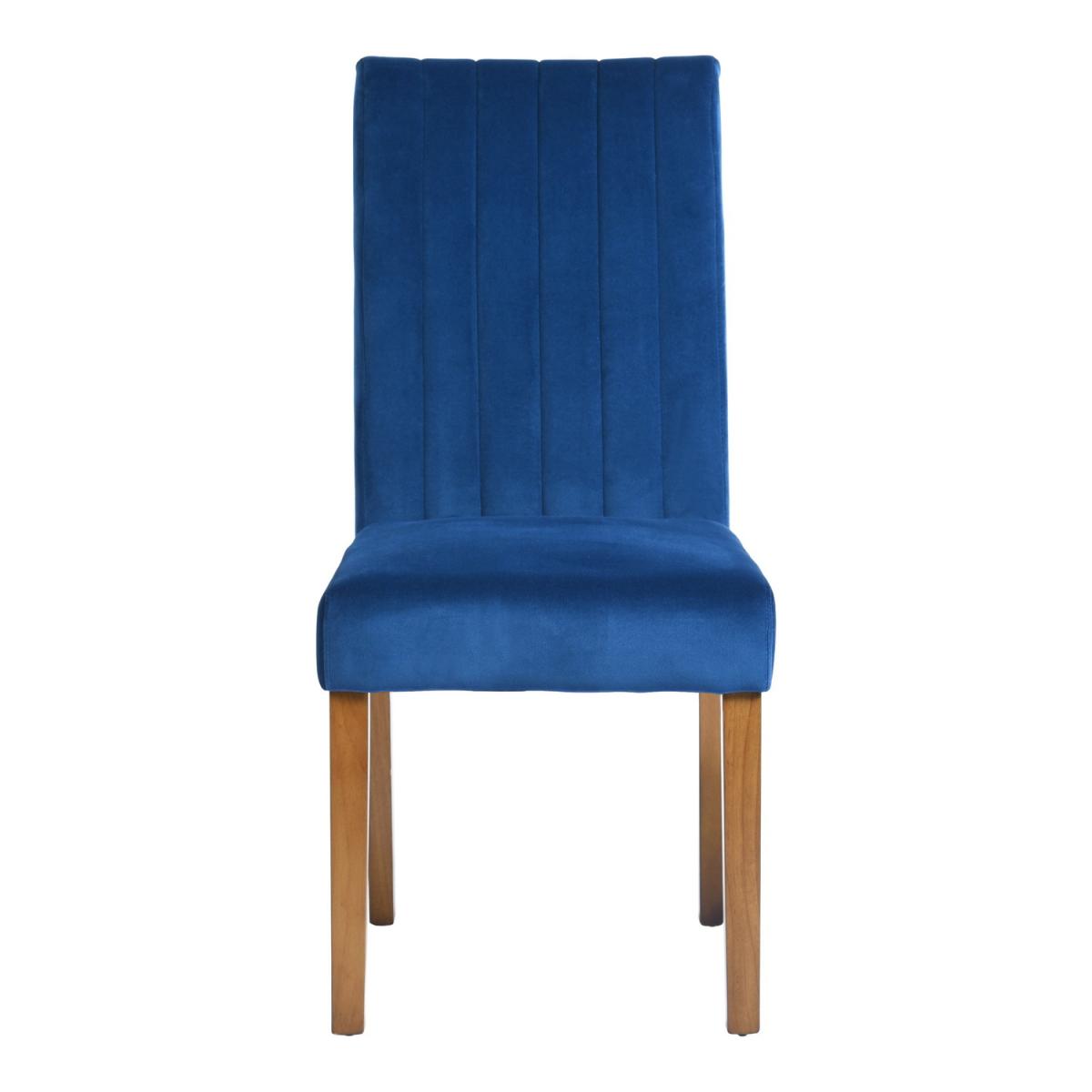Set of 2 Fawn Elegant Dining Chairs - Blue – image 5