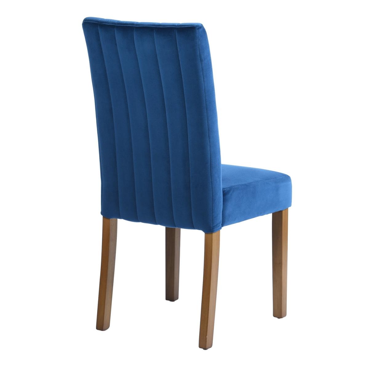 Set of 2 Fawn Elegant Dining Chairs - Blue – image 7
