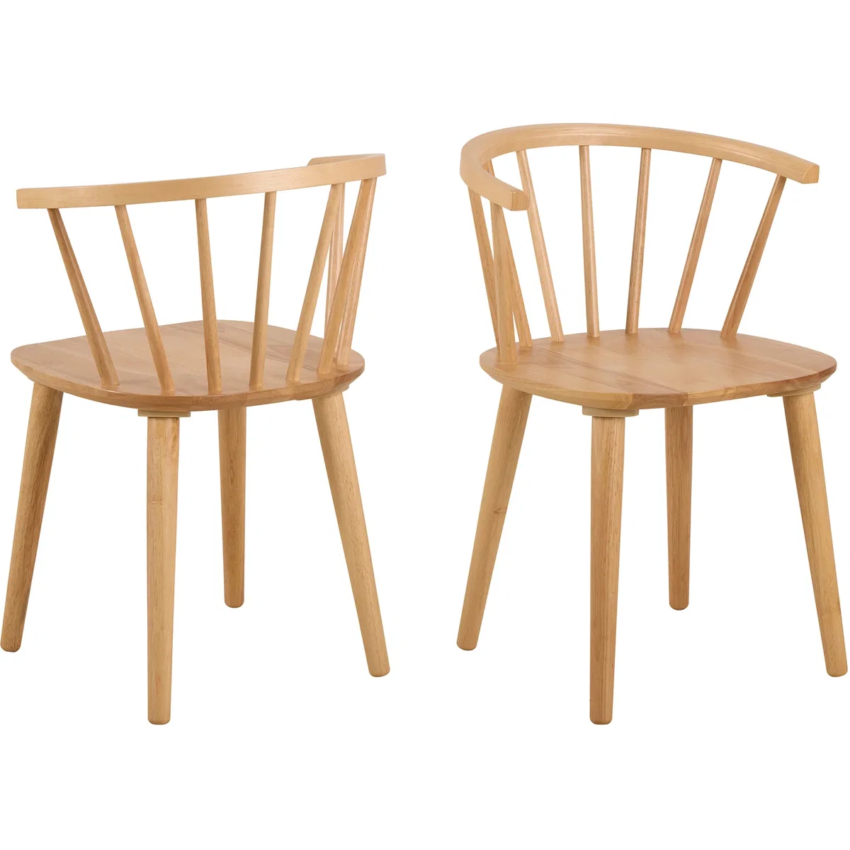 Ida Dining Chair Set of 2 - Oak – image 2