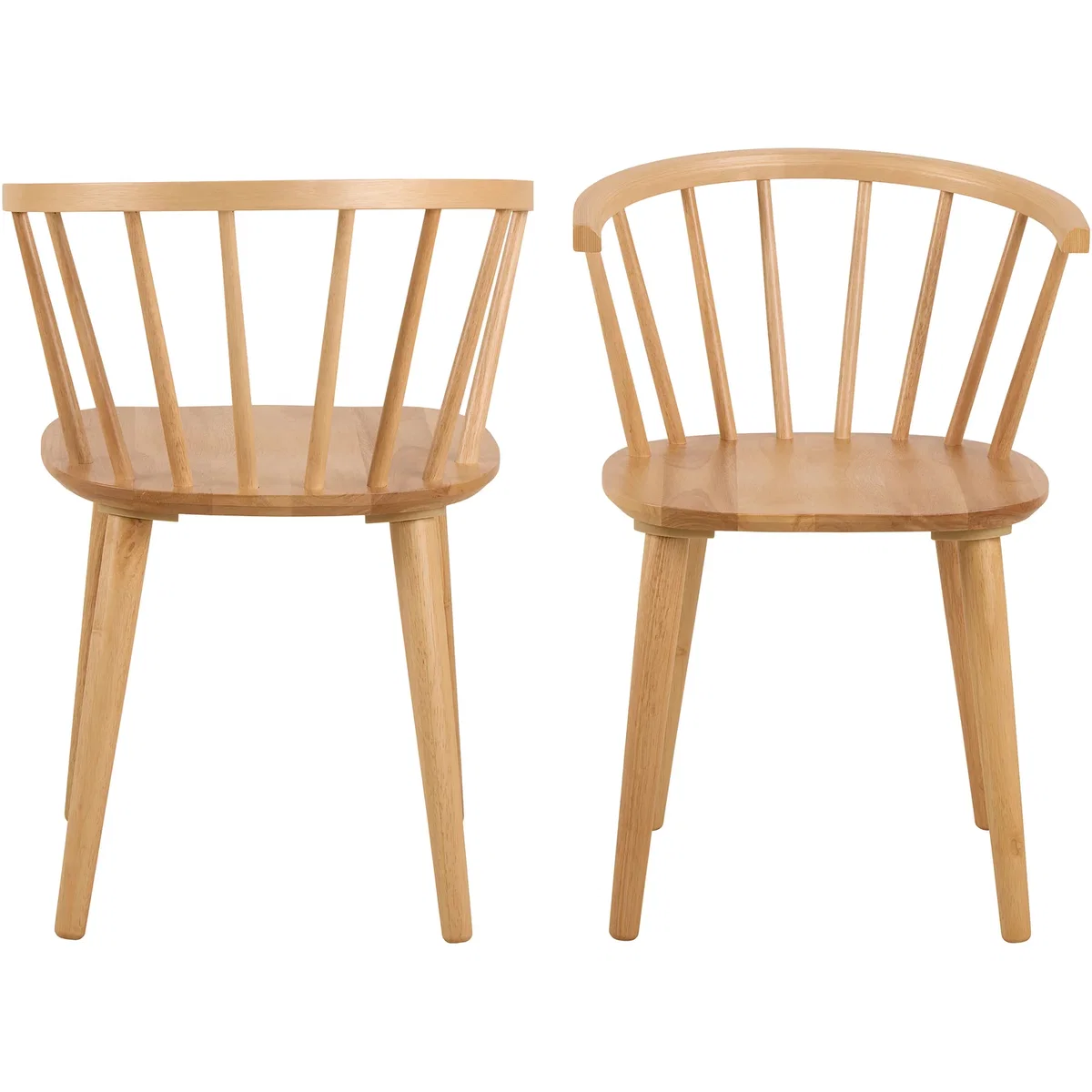 Ida Dining Chair Set of 2 - Oak – image 3