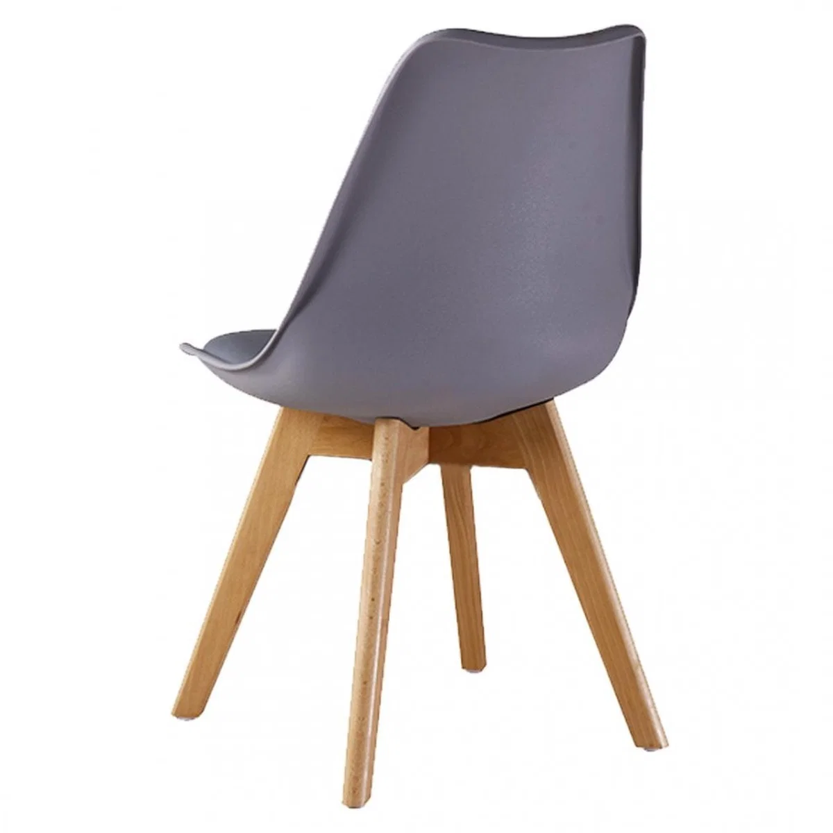 Lorenzo Padded Dining Chair Single - Grey – image 5