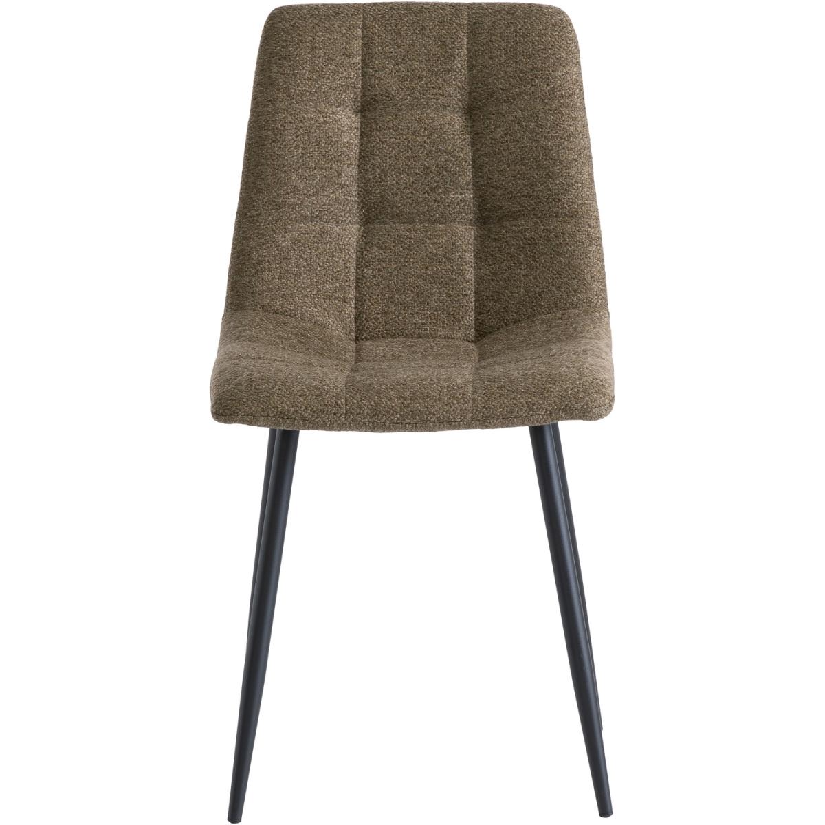 Olive Esme Fabric Dining Chair - Green – image 2