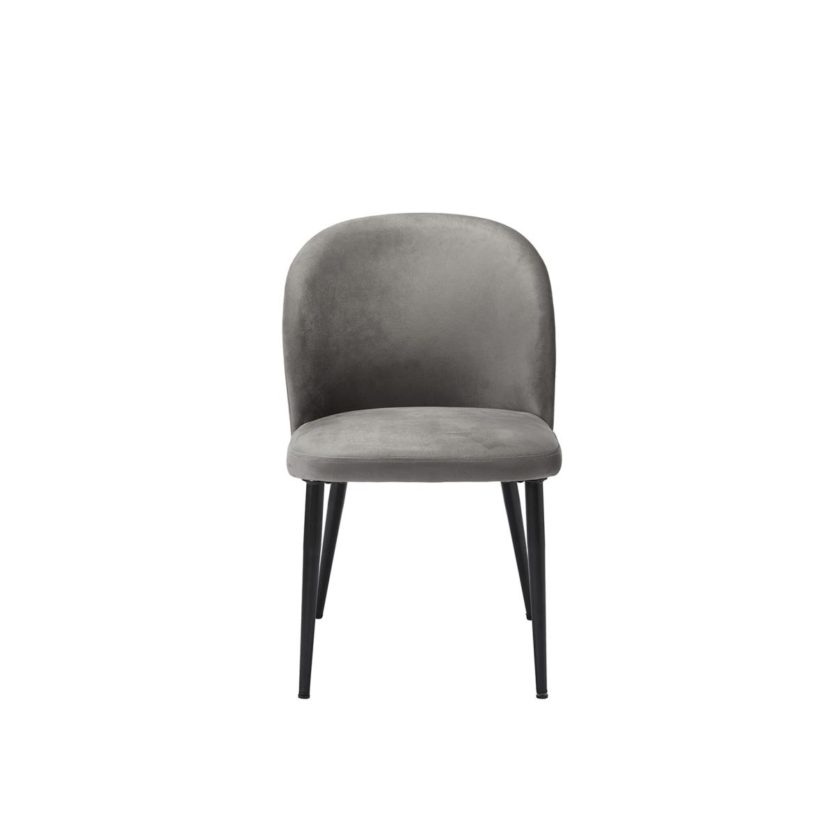 Set of 2 Zara Dining Chairs - Grey – image 1