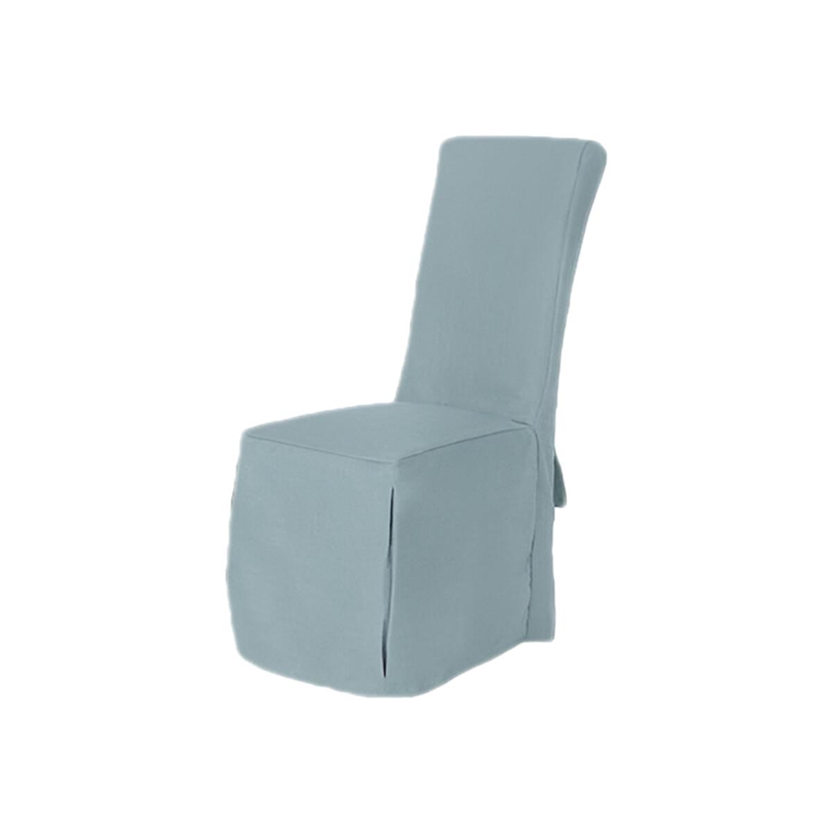Indoor Dining Chair Slipcover - Duckegg / 4