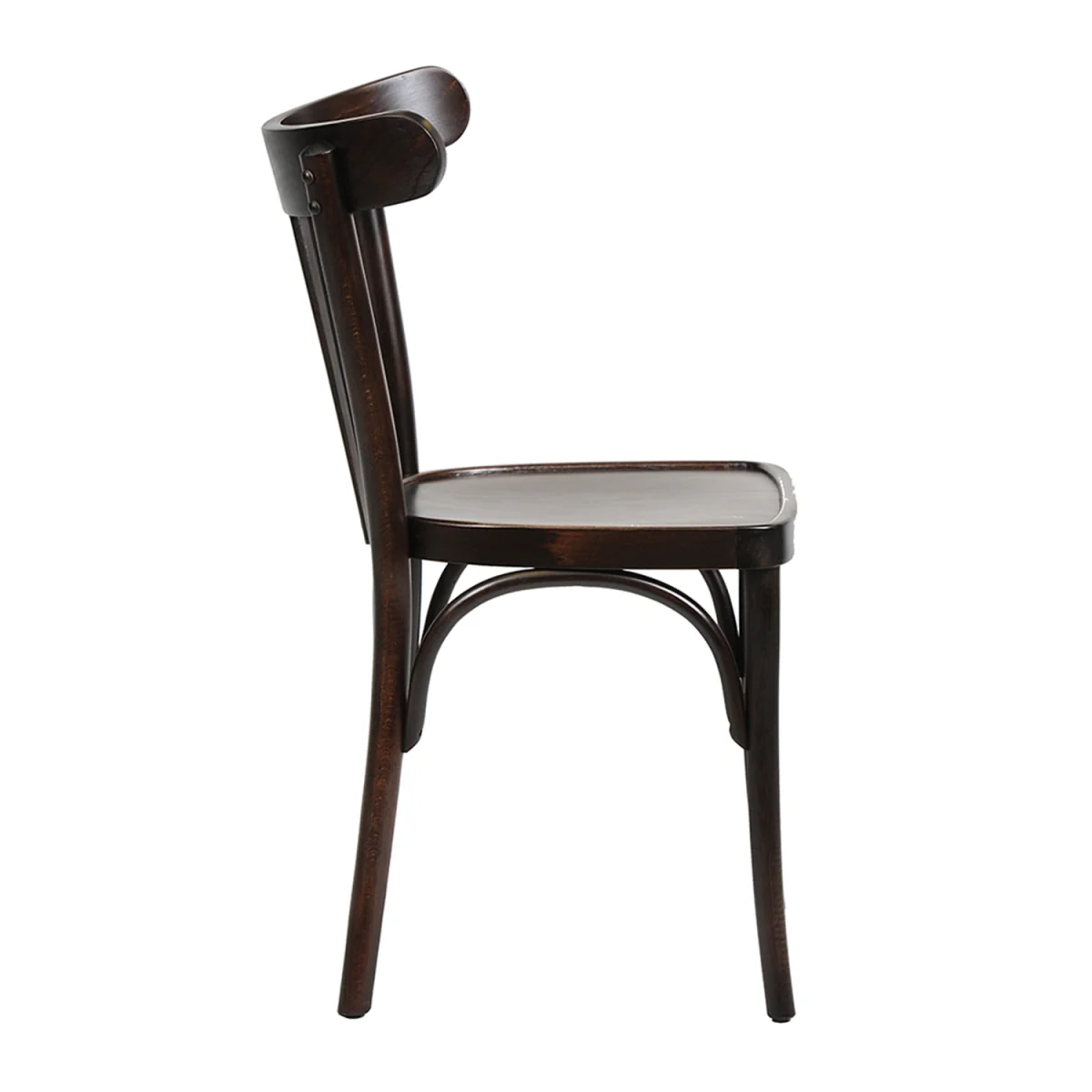 Pair of Bentwood Slat Back Dining Chair - Wenge – image 2