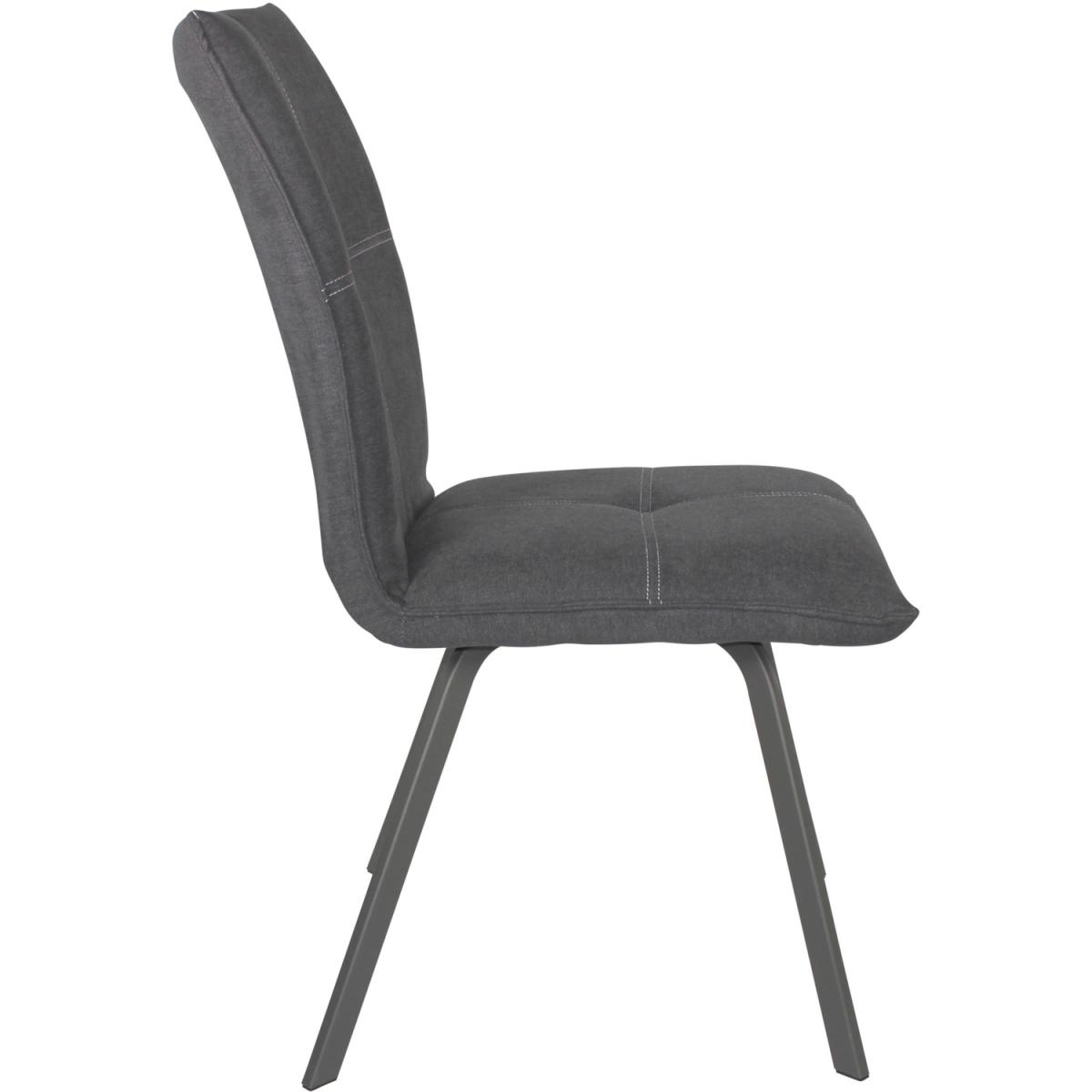 Telure Dining Chair - Set of 2 - Grey – image 3