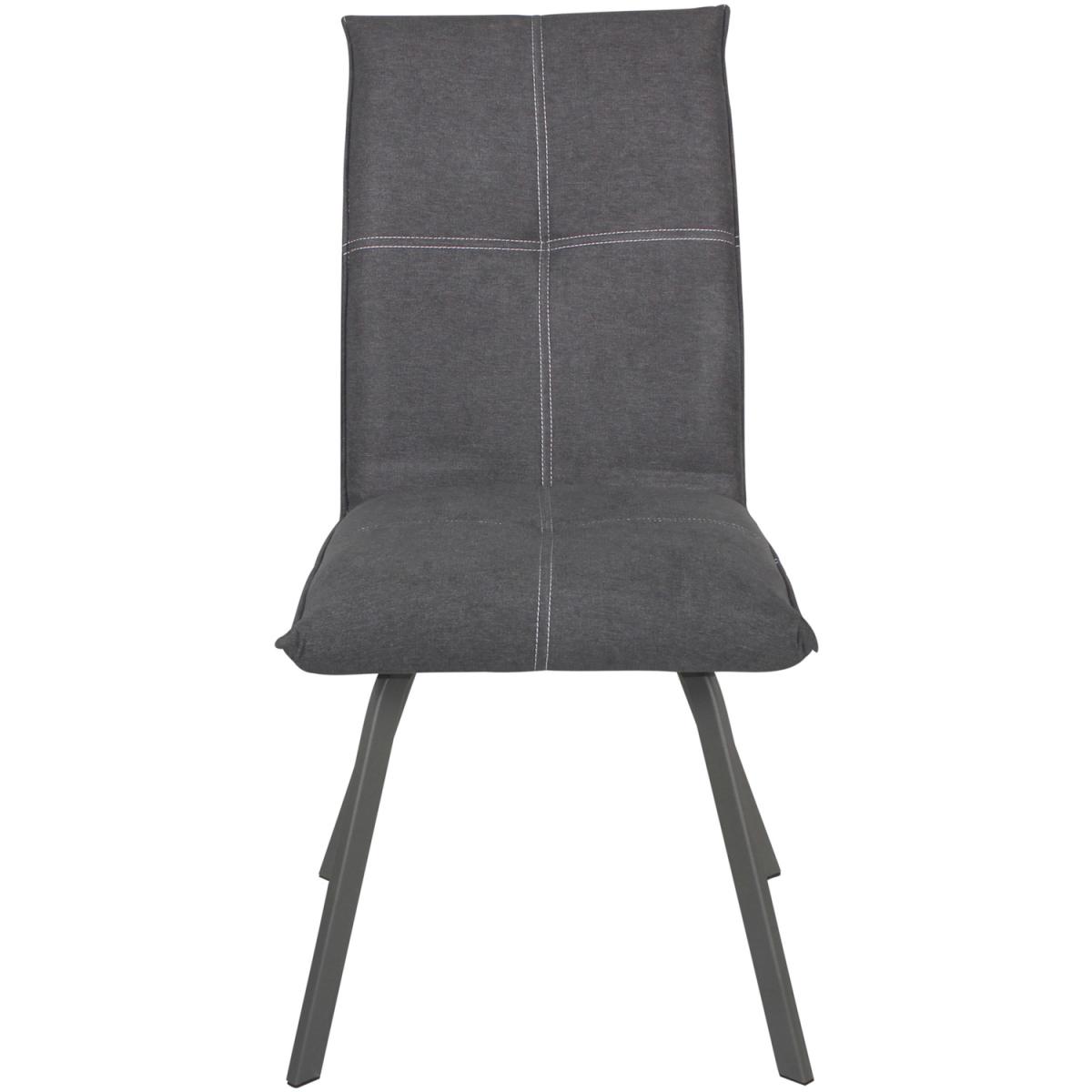 Telure Dining Chair - Set of 2 - Grey – image 4