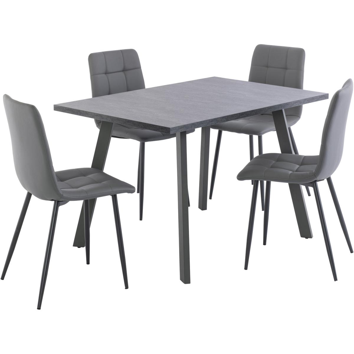 Grey Virgo Dining Chair - Grey – image 3