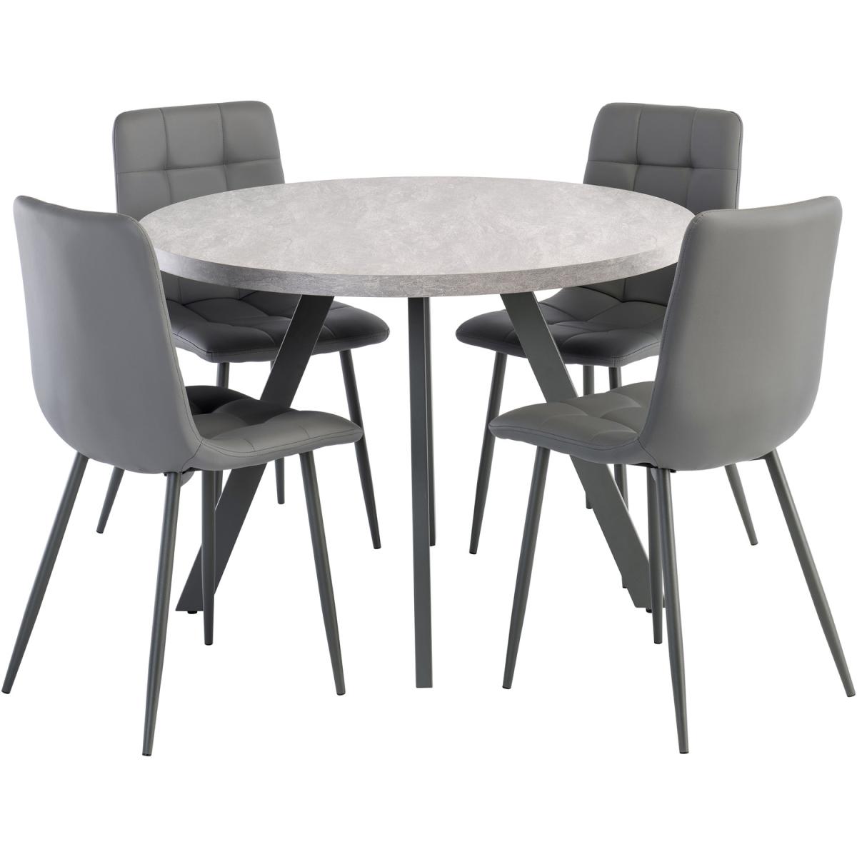 Grey Virgo Dining Chair - Grey – image 4