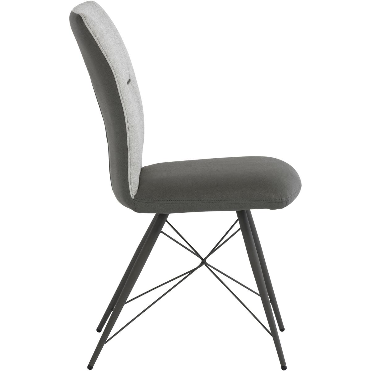 Light Grey Amalfi Dining Chair - Grey – image 3