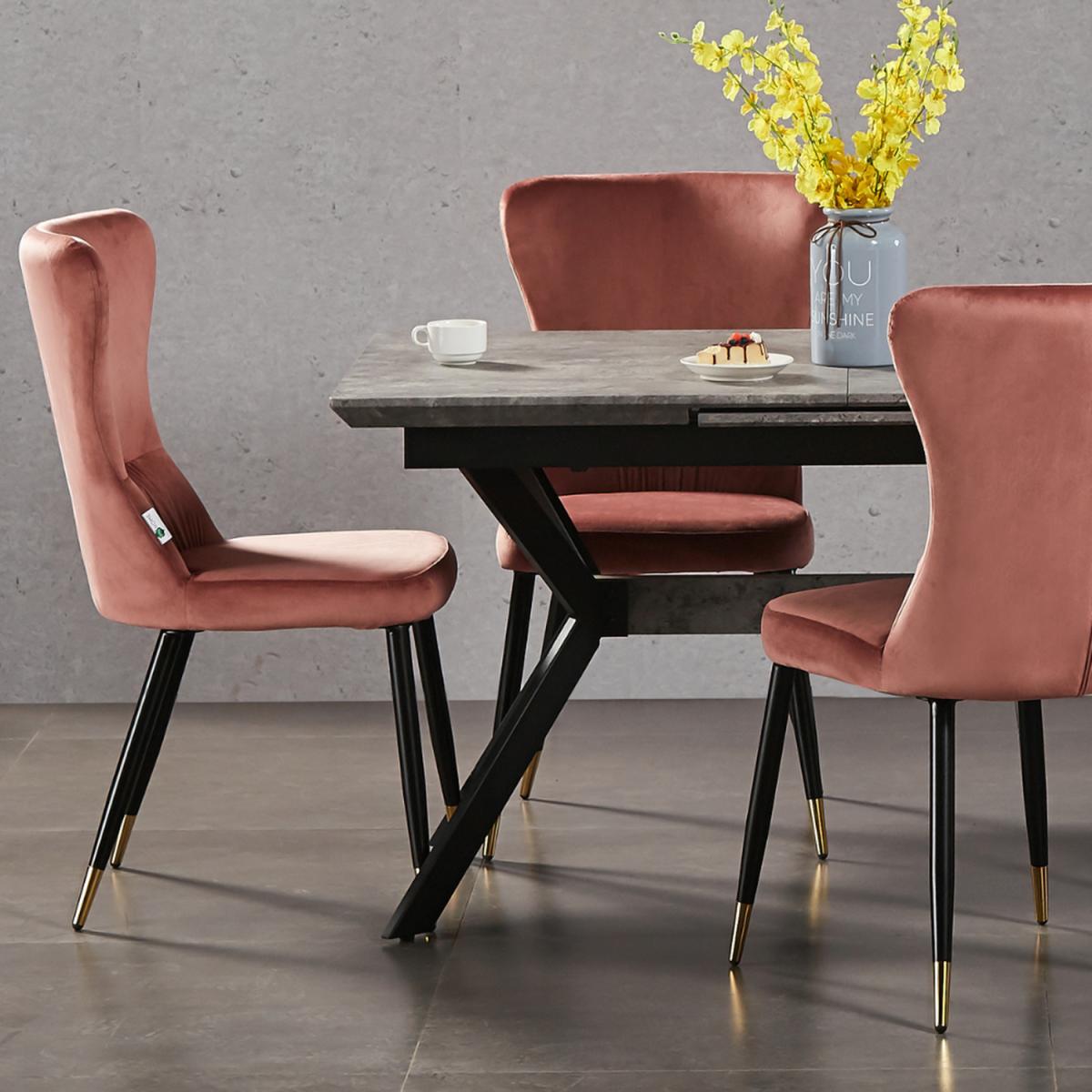 New York LUX Dining Chair Single - Pink – image 5