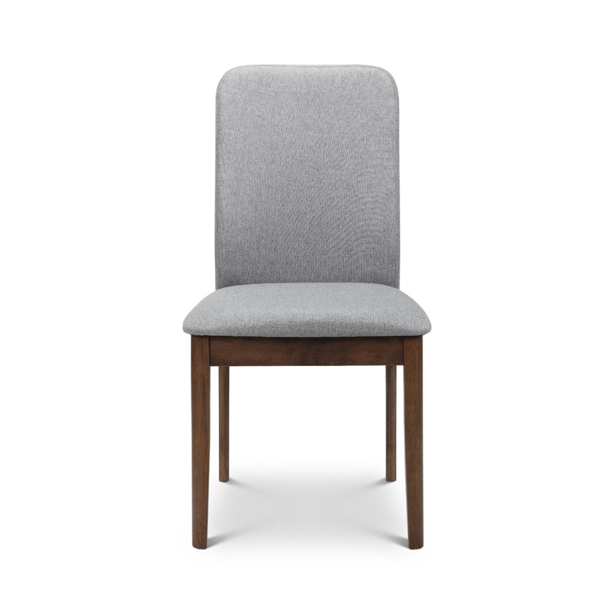 Berkeley Dining Chairs Set Of 2 - Grey/Walnut – image 2