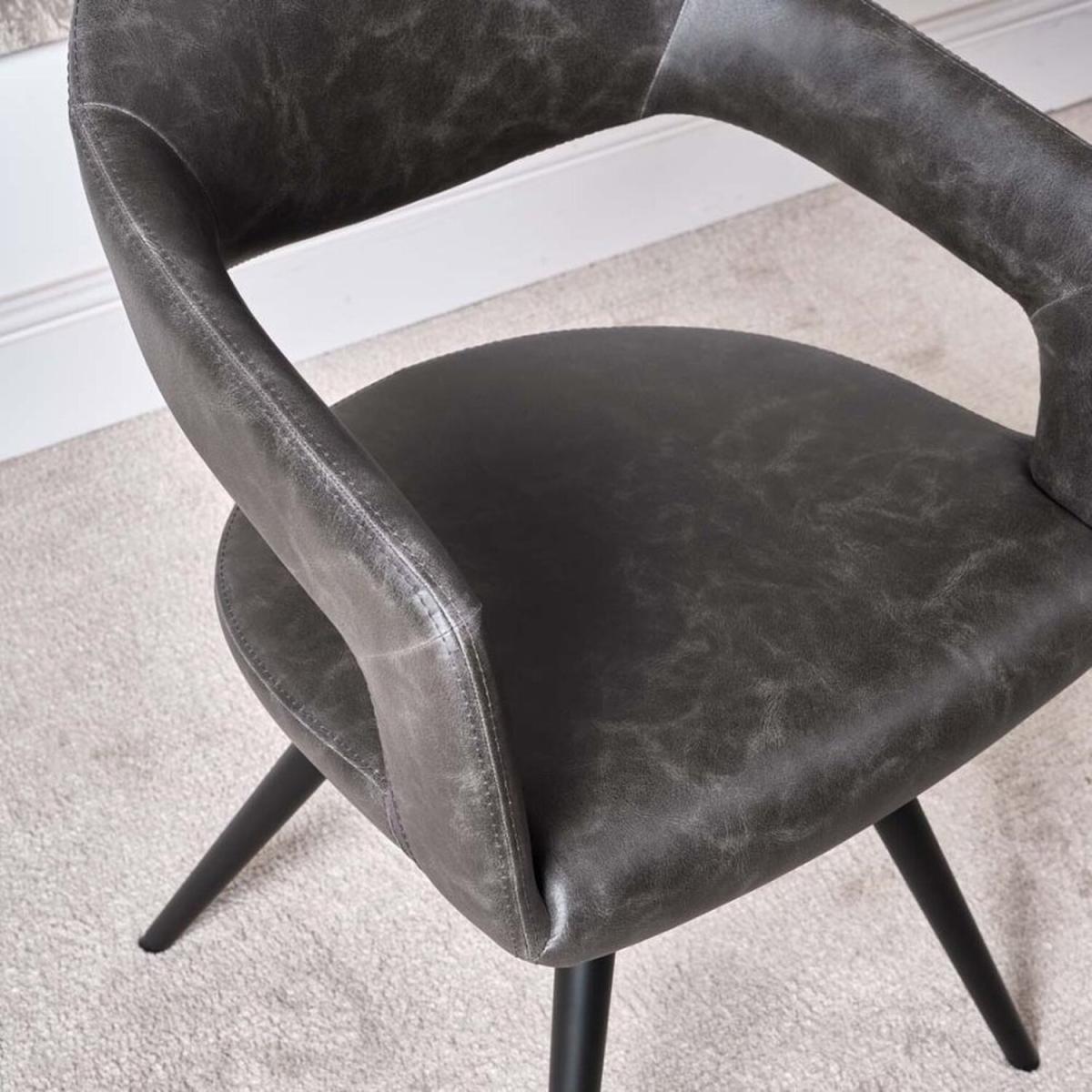 Emily Dining Chair - Grey – image 2