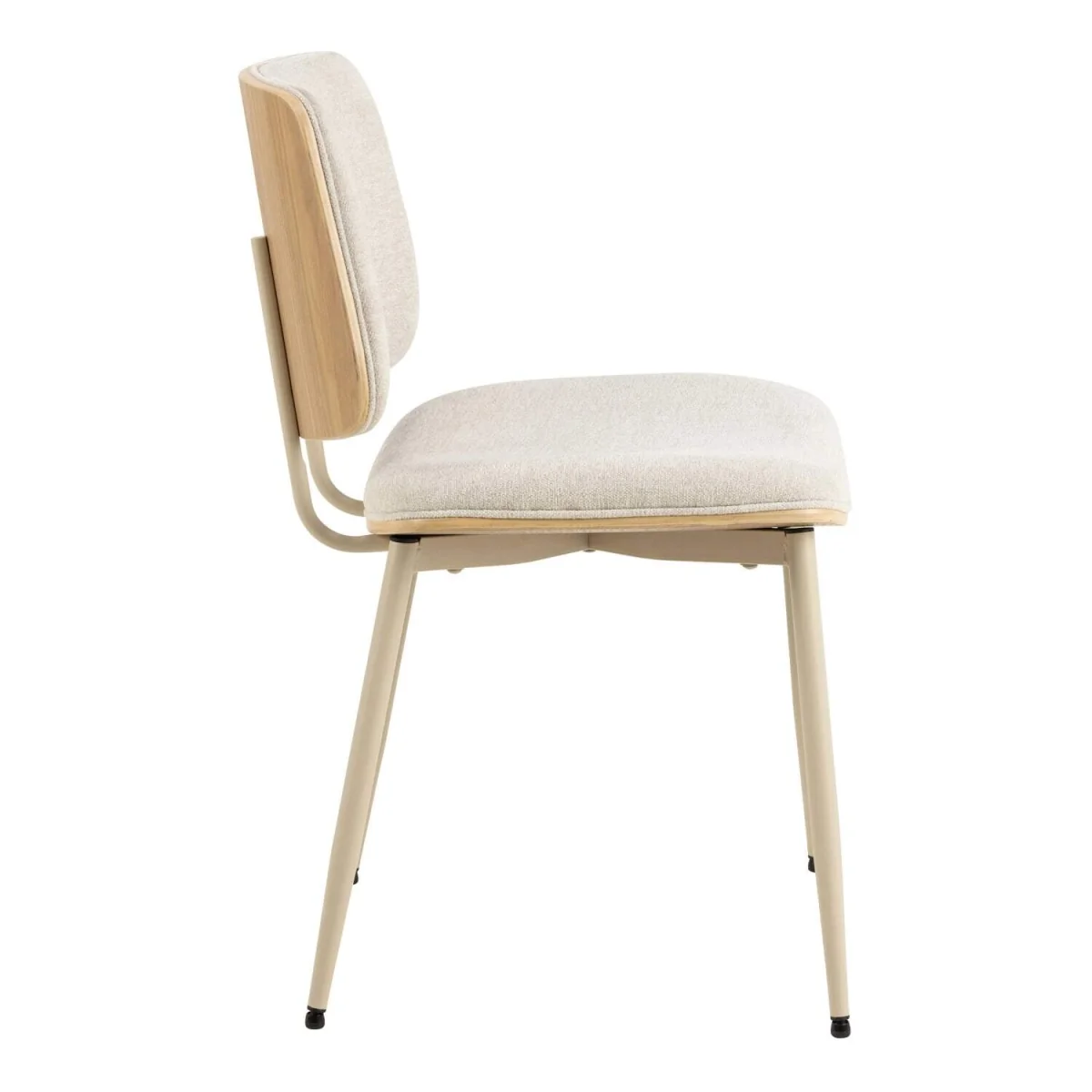Nairobi Dining Chairs Set of 2 Chenille and Veneer - Neutral – image 3