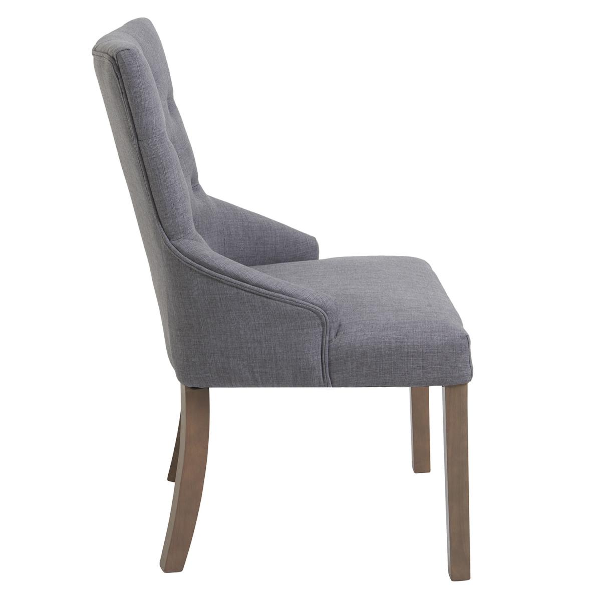 Pair of Amara Grey Chairs - Grey – image 3