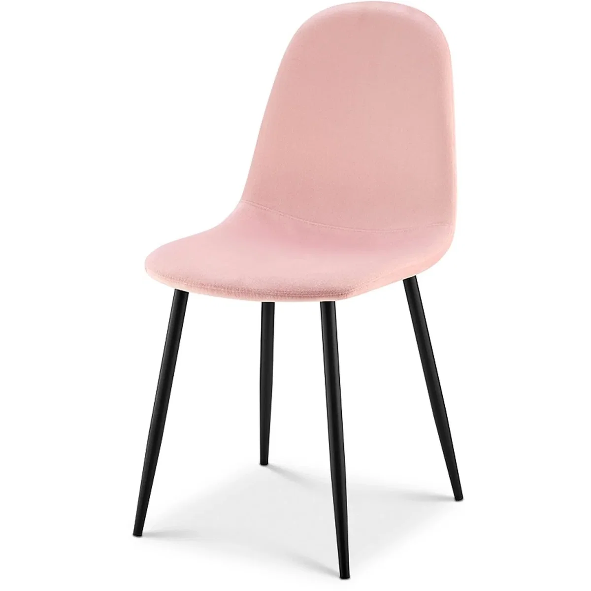 Ron Velvet Dining Chair - Pink / 2 – image 2