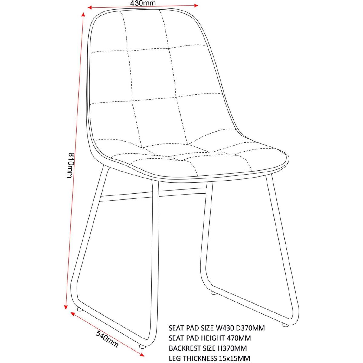 Lukas Dining Chair - Emerald Green – image 7