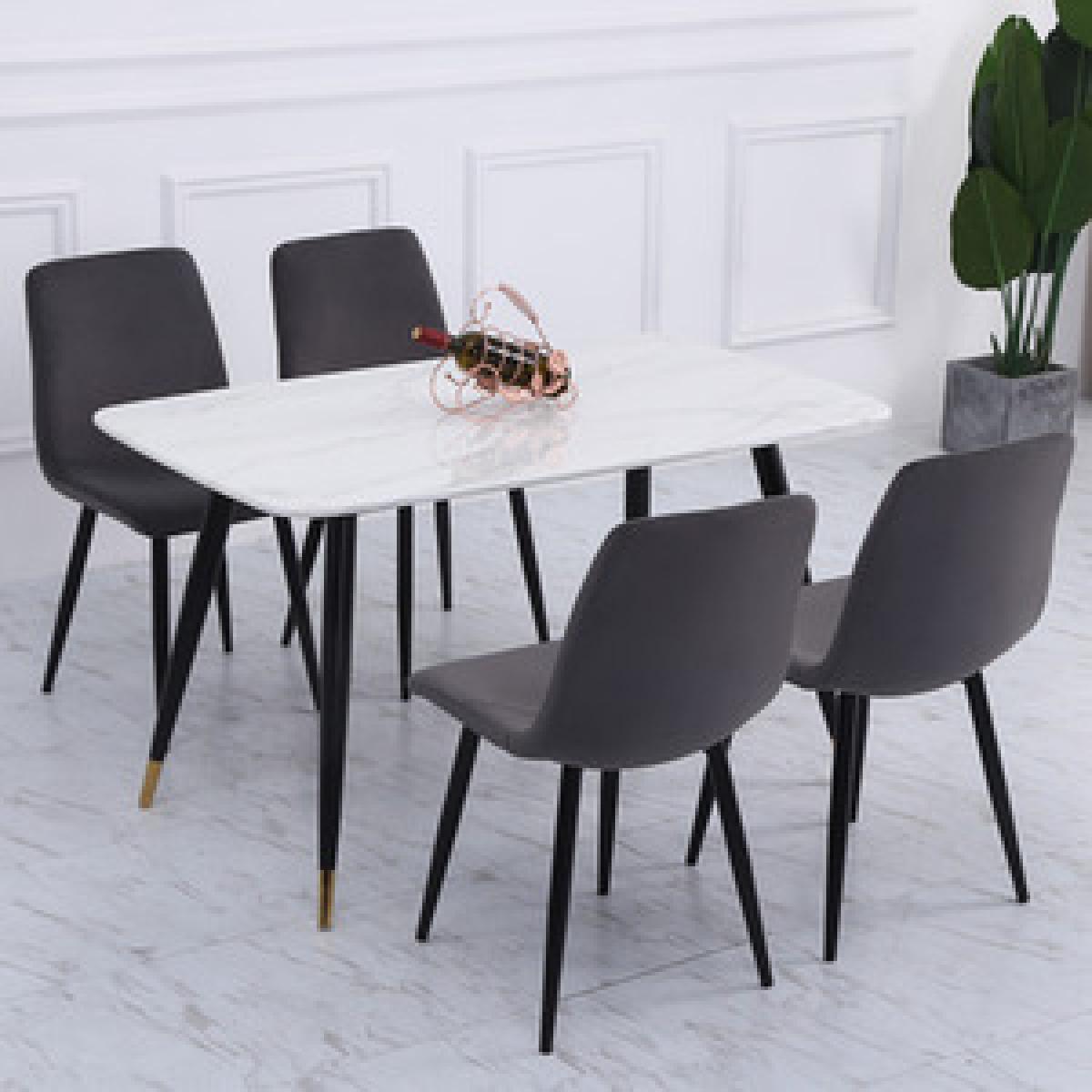 Dining Chair Set Of 4 - Pink – image 17