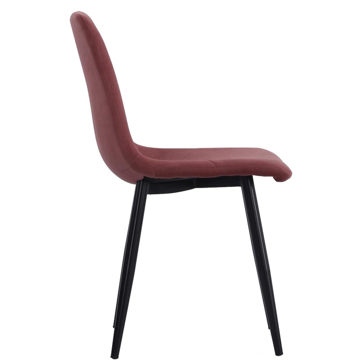 Dining Chair Set Of 4 - Pink – image 4