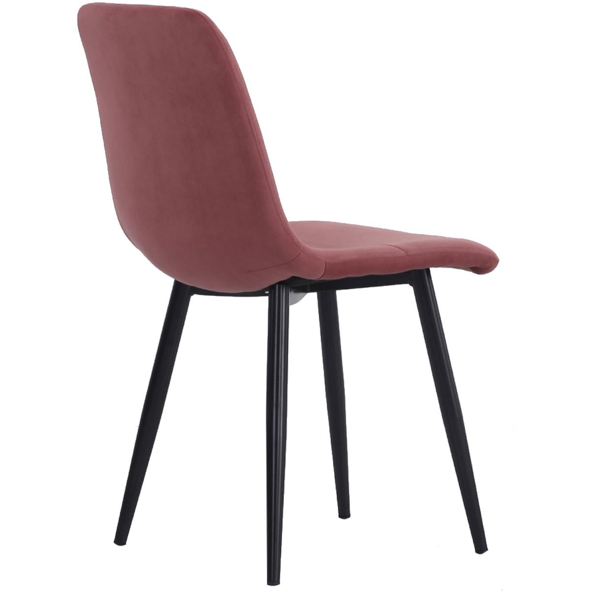 Dining Chair Set Of 4 - Pink – image 5