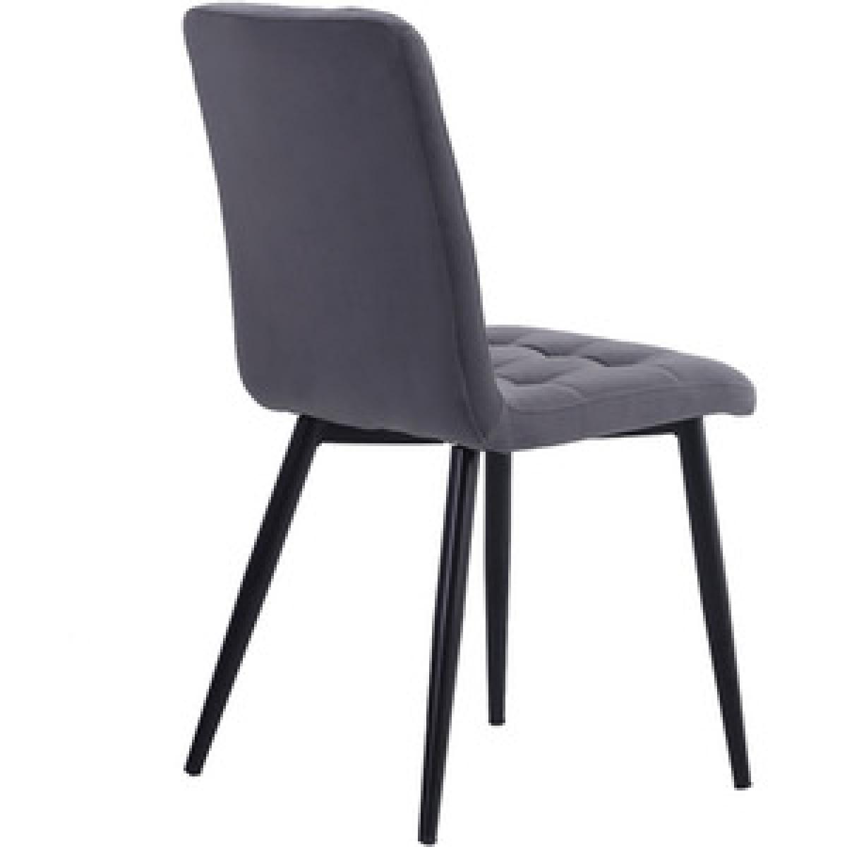 Stylish Velvet Dining Chair Set Of 4 - Pink – image 16