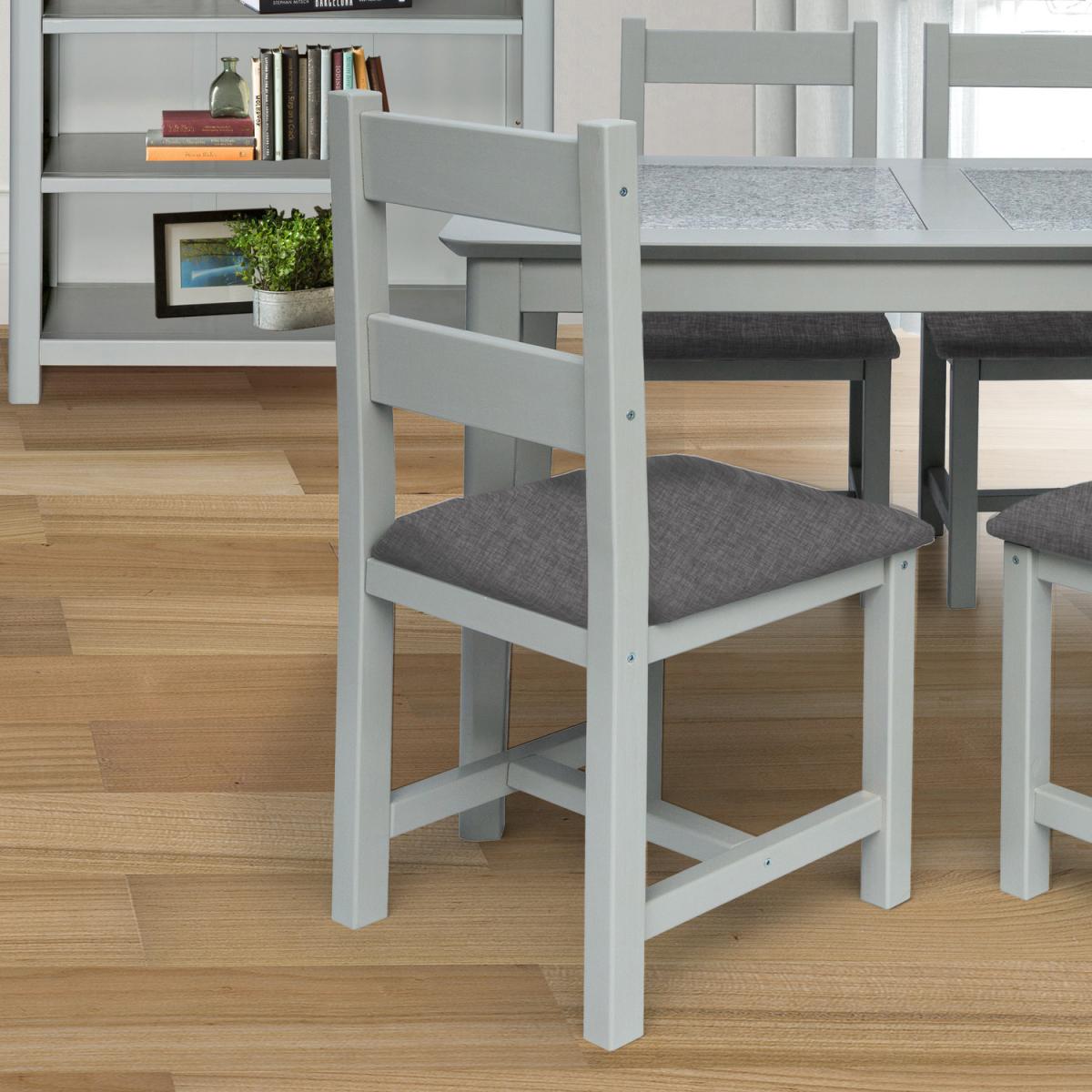 Perth dining chair (pair) - Soft grey – image 2