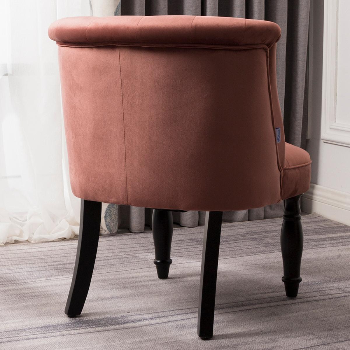 Velvet Classic Dining Chair - Grey – image 11