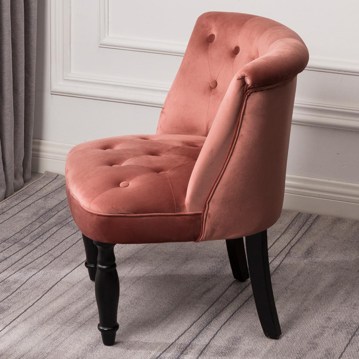 Velvet Classic Dining Chair - Grey – image 10