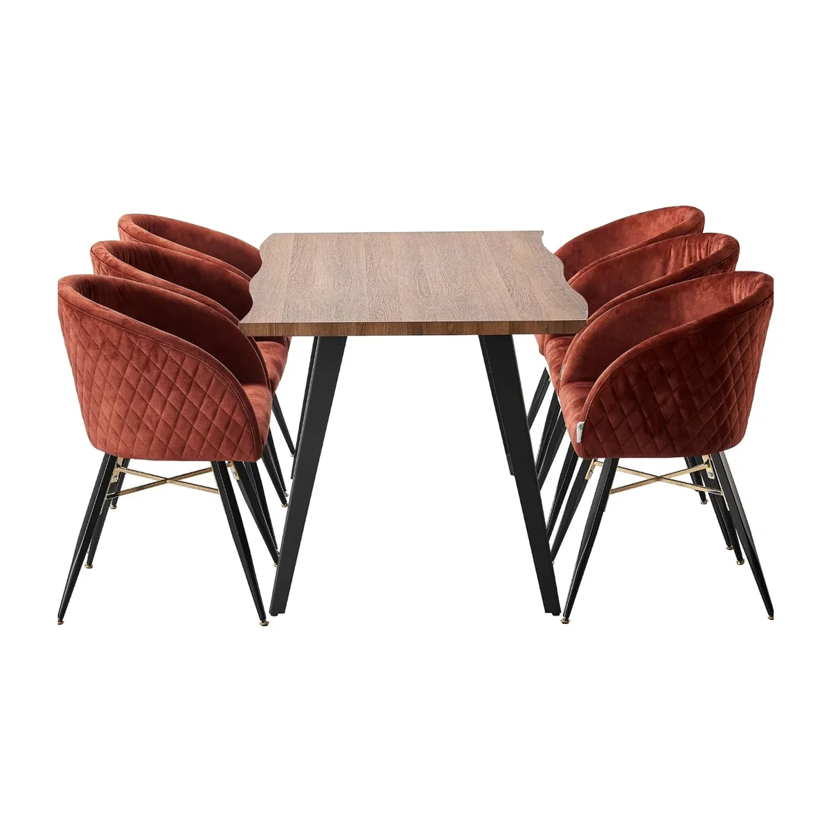 Life Interiors EVA - Dining Chair - Terracota