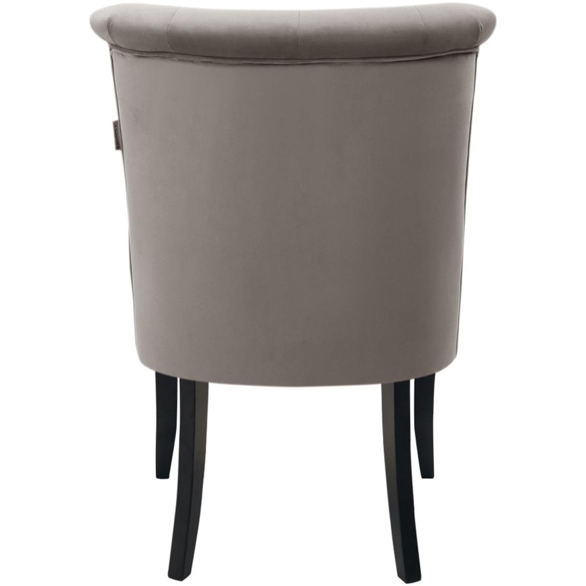 Velvet Dining Chair Sets of 2 - Grey – image 5