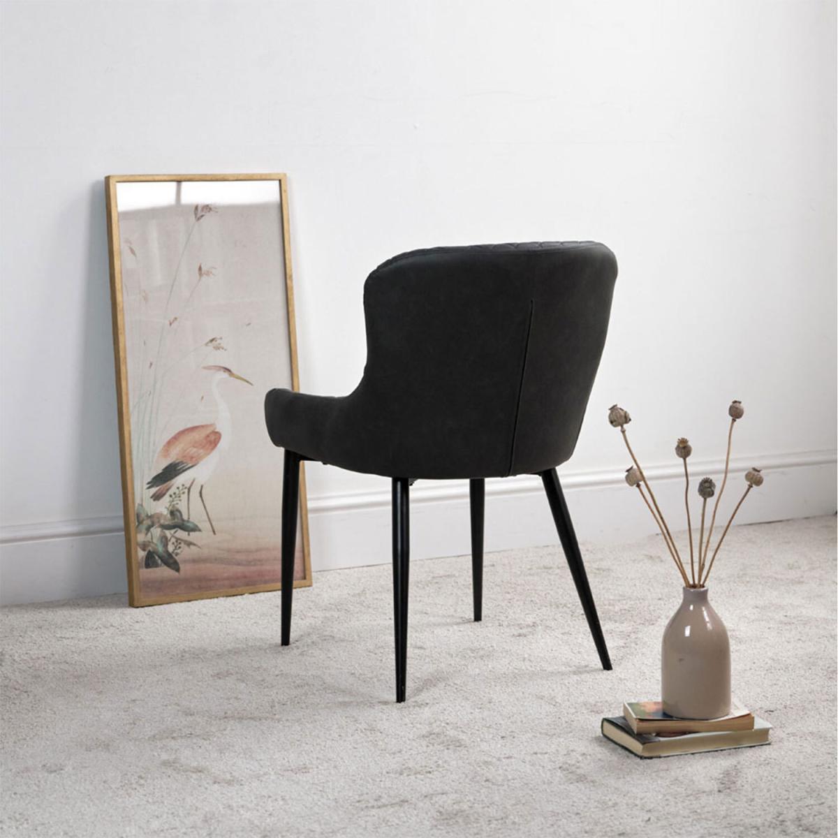 Carlton Dining Chair (Set of 2) - Grey – image 3