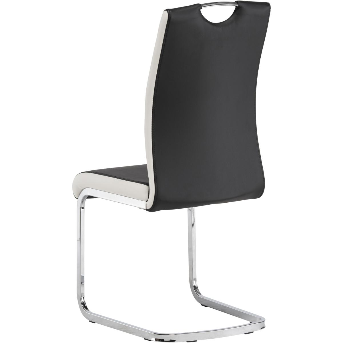 Black and White Venice Dining Chair - Black – image 2